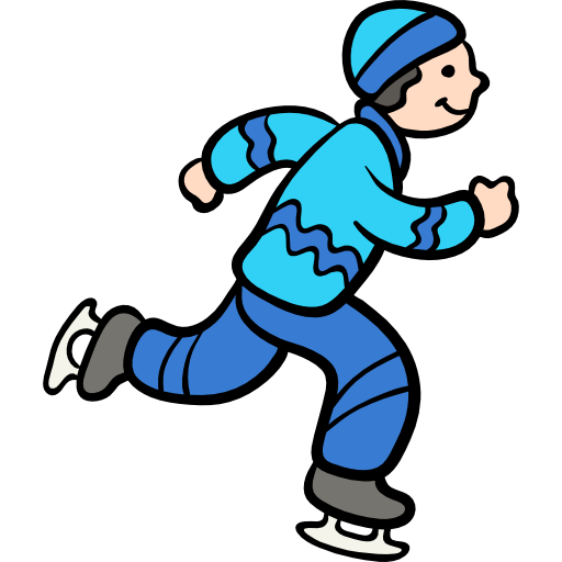 Ice skating
